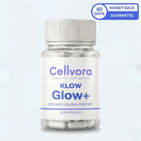 Cellvora Glow+ — Advanced Cellular Recovery, Skin Radiance & Gut Repair Complex (60 Capsules)