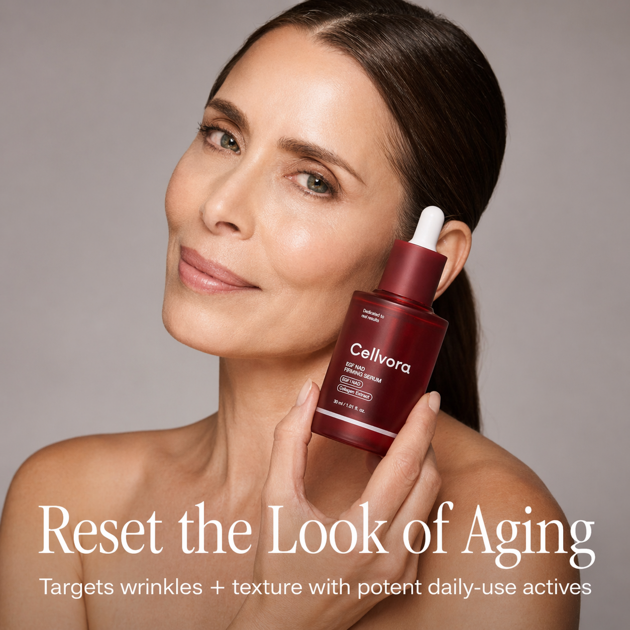 Firming Facial Serum - with NAD+, EGF & Peptides